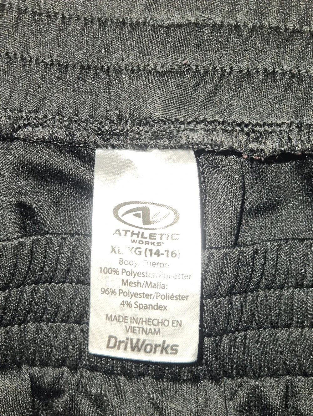 Girl's Black Athletic Shorts - Lightweight Everyday Comfort